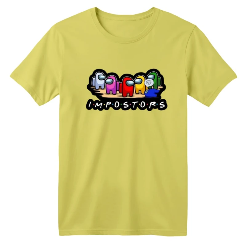 تی شرت آستین کوتاه بچگانه مدل امانگ آس کد 1