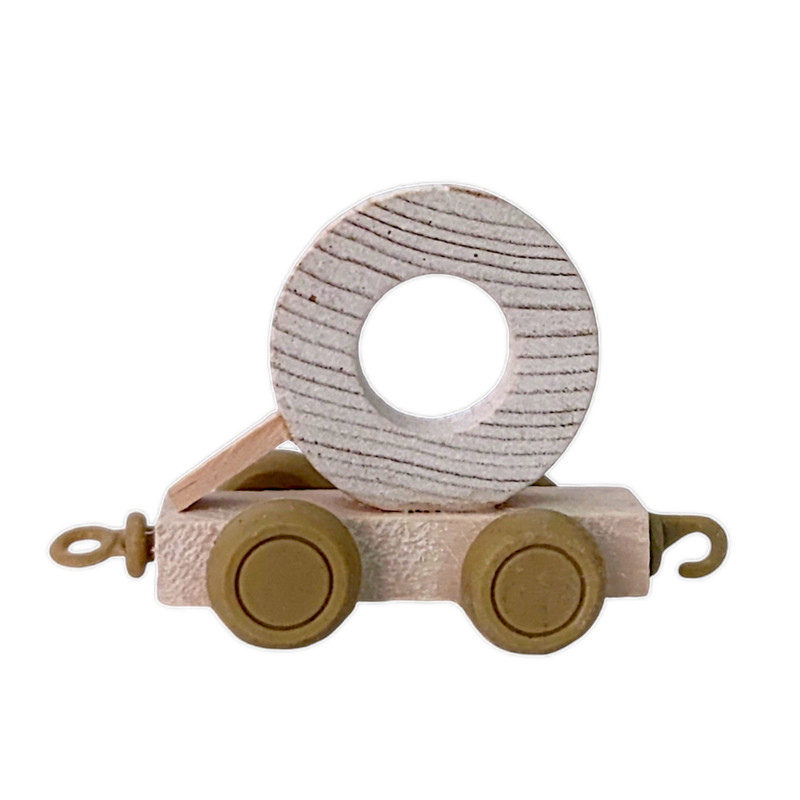 اسباب بازی چوبی مدل حروف انگلیسی قطار