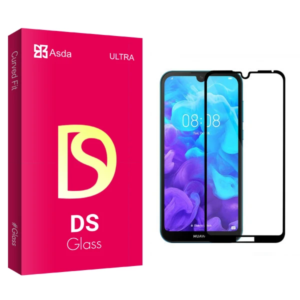 محافظ صفحه نمایش سرامیکی آسدا مدل DS glass مناسب برای گوشی موبایل هوآوی Y5 2019