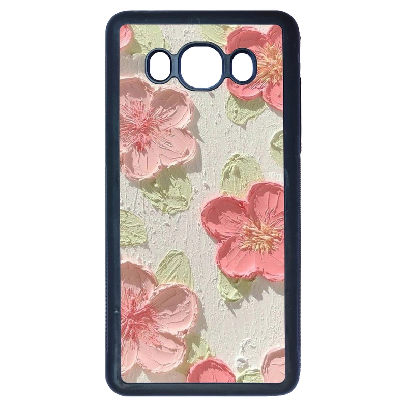 کاور قاب گارد گوشی طرح گل کد TPU-282 مناسب برای گوشی موبایل سامسونگ Galaxy J5 2016 / J510