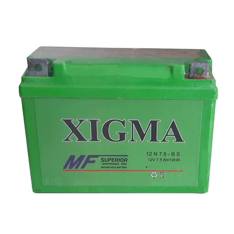 باتری موتورسیکلت زیگما مدل BS