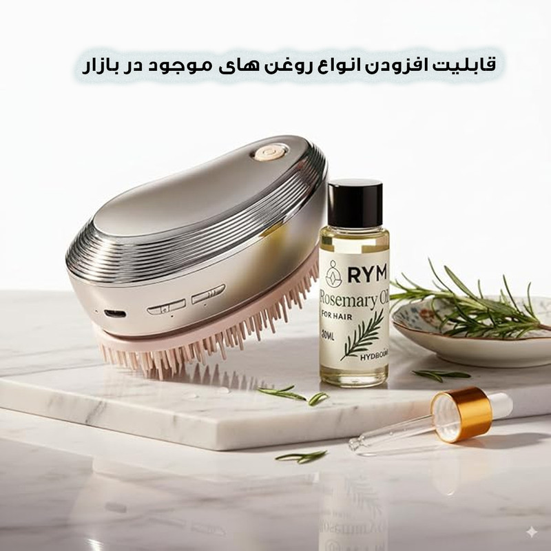 ماساژور برقی سر مدل محرک رشد مو کد MZG-24