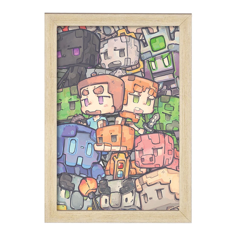 تابلو خندالو مدل ماینکرافت (Minecraft) کد F241