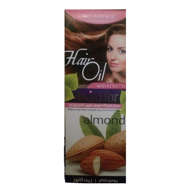 روغن مو آلوین دور مدل بادام حجم 200 میلی لیتر