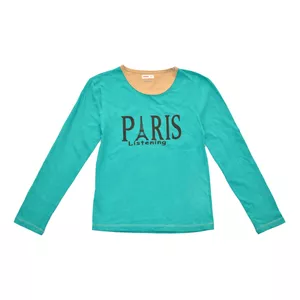 تی شرت آستین بلند دخترانه لوپیلو مدل پاریس 8983