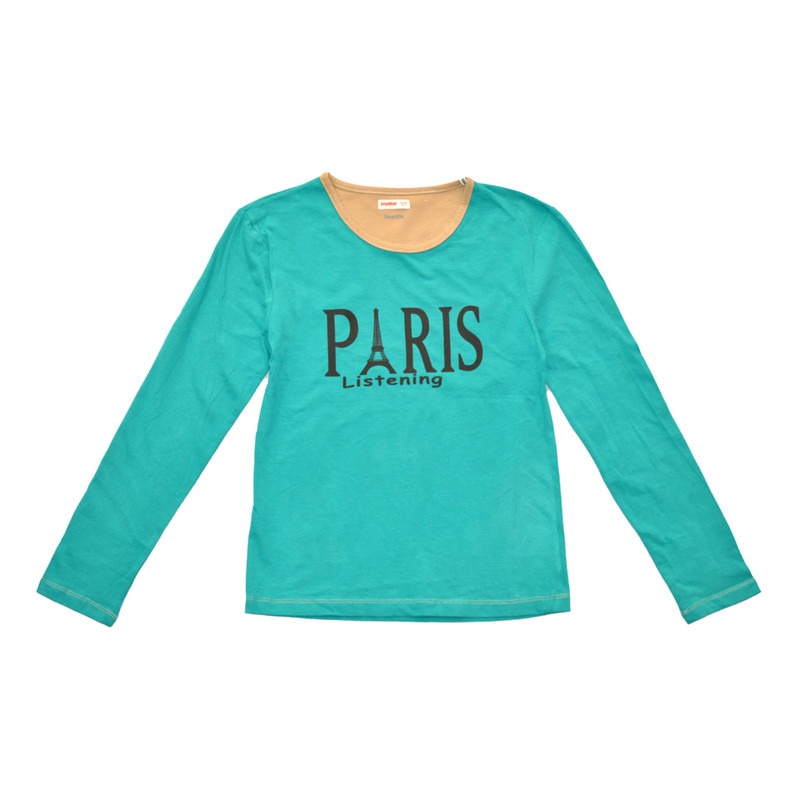 تی شرت آستین بلند دخترانه لوپیلو مدل پاریس 8983