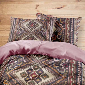 سرویس روتختی مدوپد طرح فرش سیرجان مدل C-Sirjan12 یک نفره 4 تکه