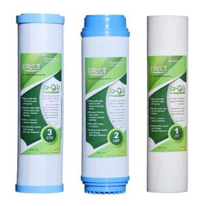 فیلتر دستگاه تصفیه آب بلوط مدل RO 2500 GL مجموعه 3 عددی