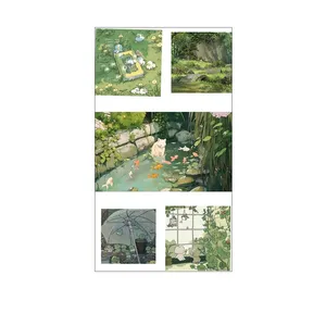 برچسب سهیلا جایروندی مدل برش نخورده طرح گربه