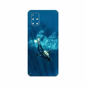 MAHOOT Scuba Diving Cover Sticker for Samsung Galaxy M51
