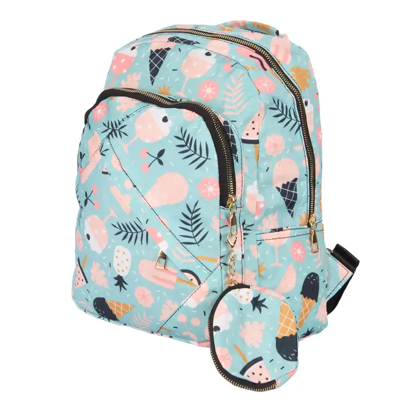 کوله پشتی مدل J1106 به همراه کیف پول