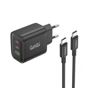 شارژر دیواری 65 وات فوننگ مدل GAN10-EU SUPERFAST  به همراه کابل USB-C