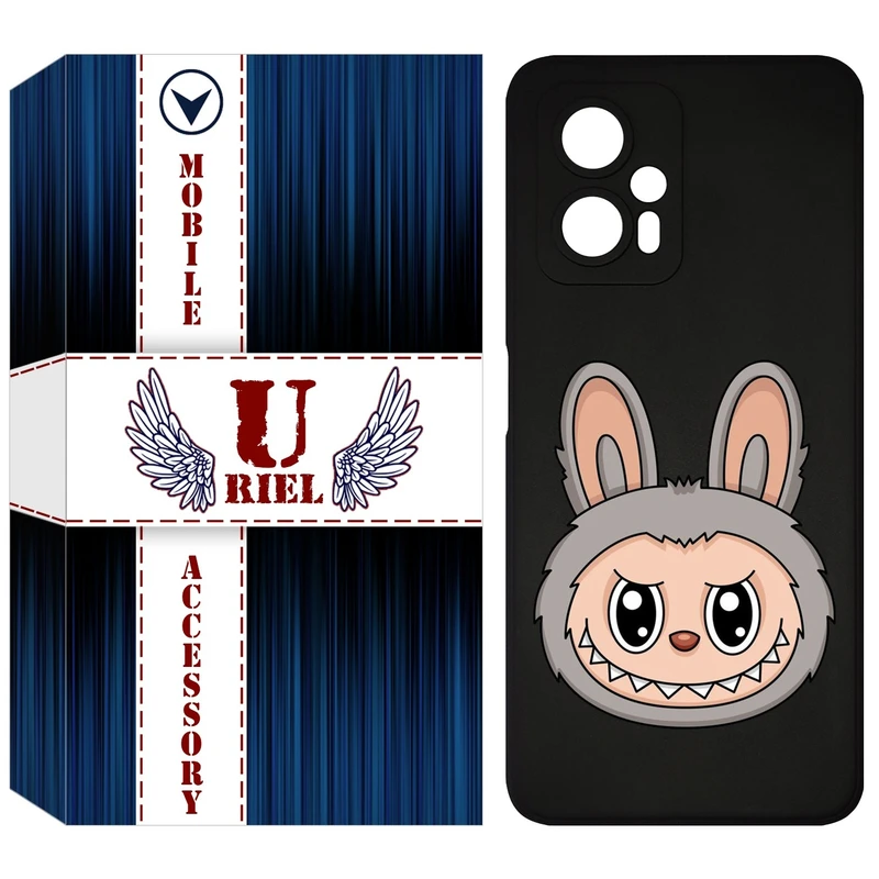 کاور یوریل مدل KSH کد 114 طرح عروسک لبوبو مناسب برای گوشی موبایل شیائومی Poco X4 GT