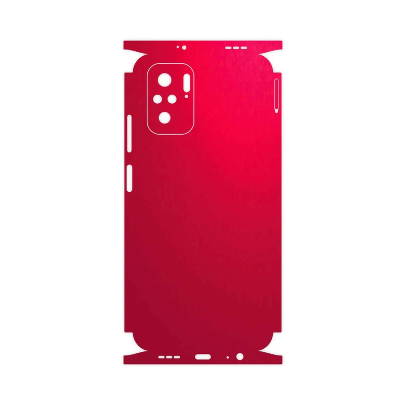 برچسب پوششی ماهوت مدل Matte-Warm-Red-FullSkin مناسب برای گوشی موبایل شیائومی Poco M5s