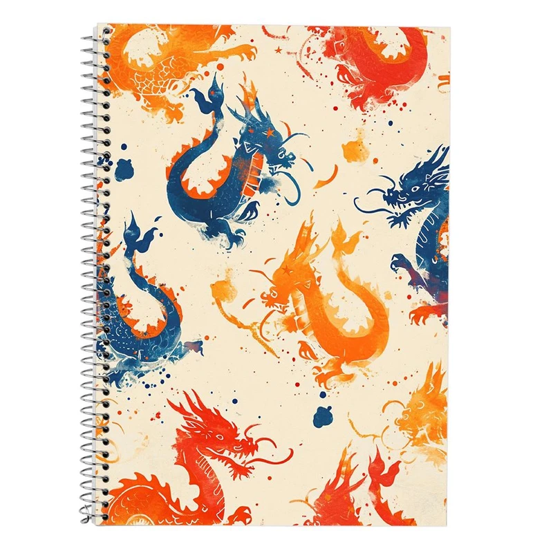 دفتر لغت 50 برگ مدوپد طرح هیولای فانتزی کد DF16756