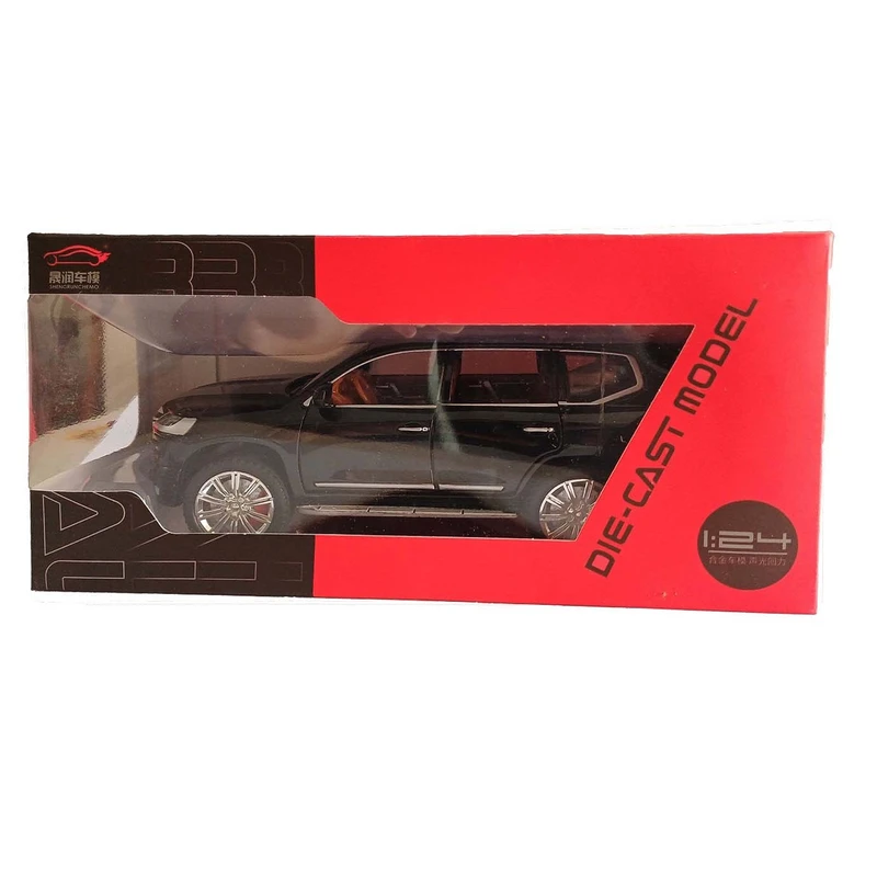 عکس شماره 16 : ماشین بازی مدل عقب کش فلزی سایز بزرگ طرح تویوتا لندکروز