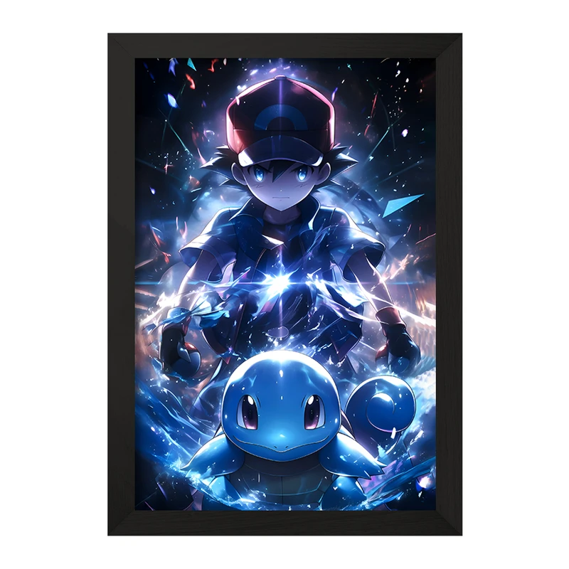 تابلو خندالو مدل انیمه پوکمون (pokemon) کد F9597