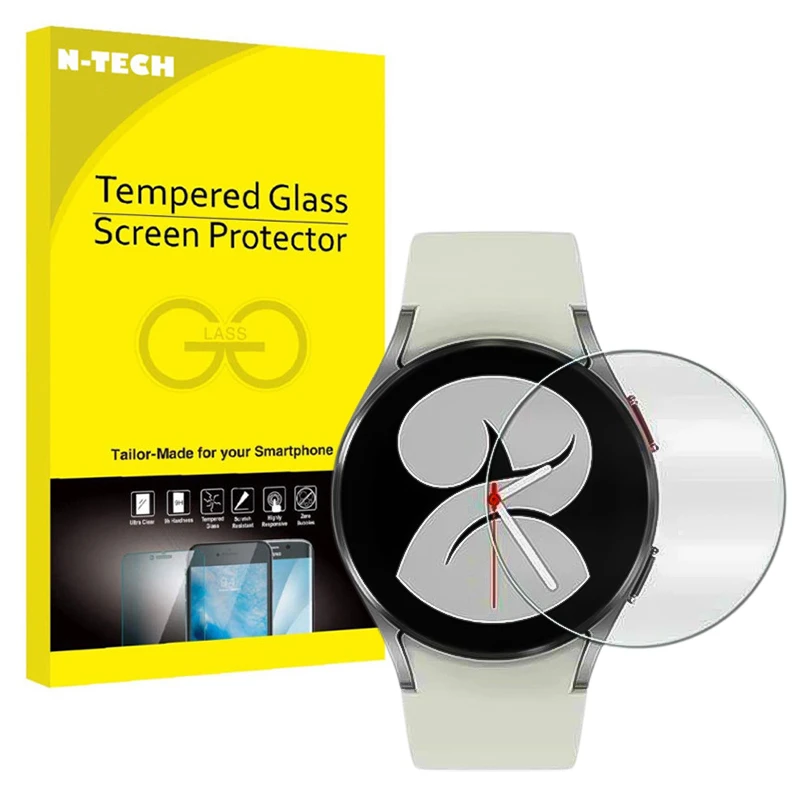محافظ صفحه نمایش انتک مدل Tempered-N مناسب برای ساعت هوشمند سامسونگ Galaxy Watch 4 40mm