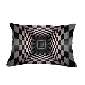 رو بالشی مدل  شطرنجی کد 5399