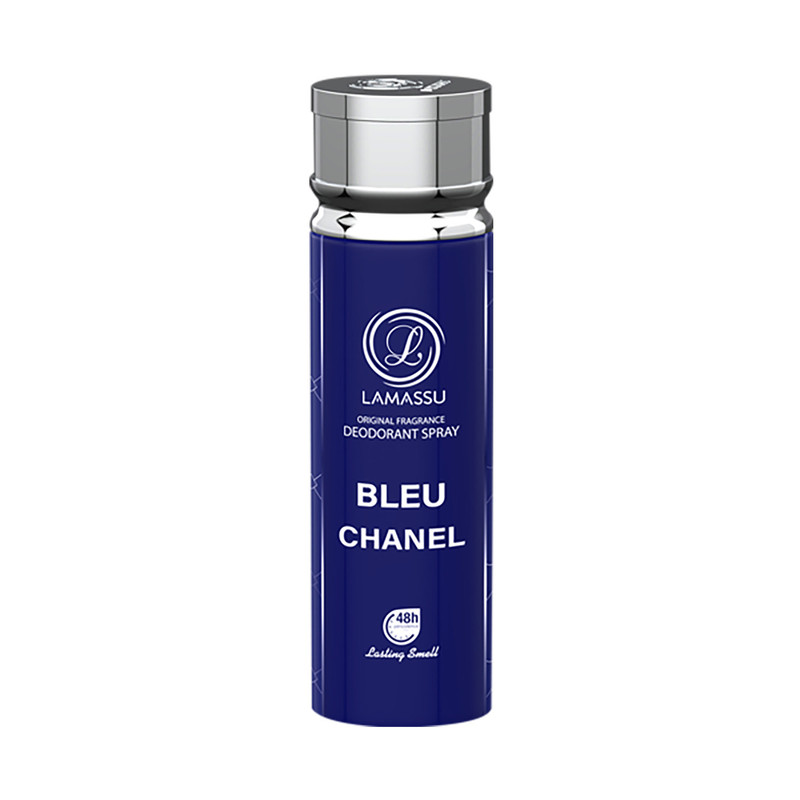 اسپری خوشبو کننده بدن مردانه لاماسو مدل Bleu chanel حجم 200 میلی لیتر اسپری خوشبو کننده بدن مردانه لاماسو مدل Bleu chanel حجم 200 میلی لیتر