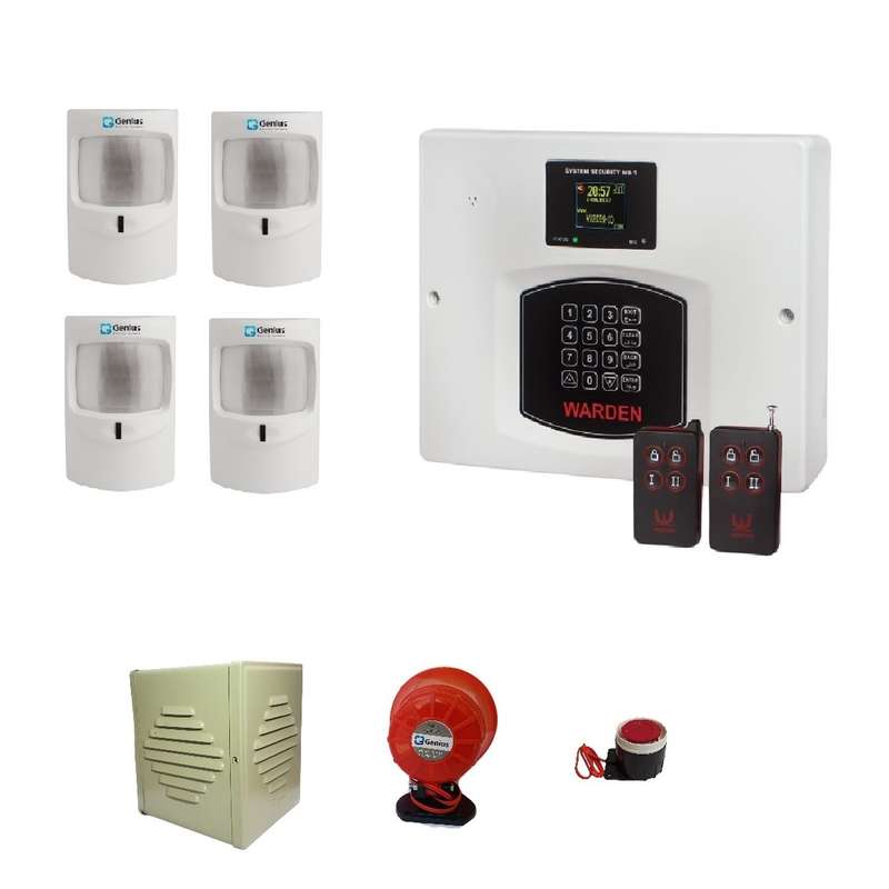 دزدگیر اماکن واردن مدل WA-1 PC4