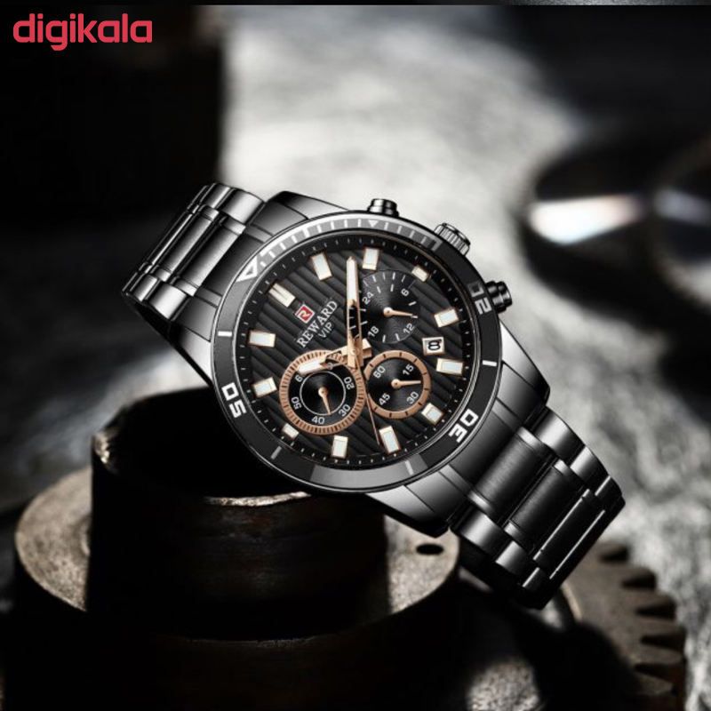 ساعت مچی عقربه ای ریوارد مدل RD-81009-bl - - 2