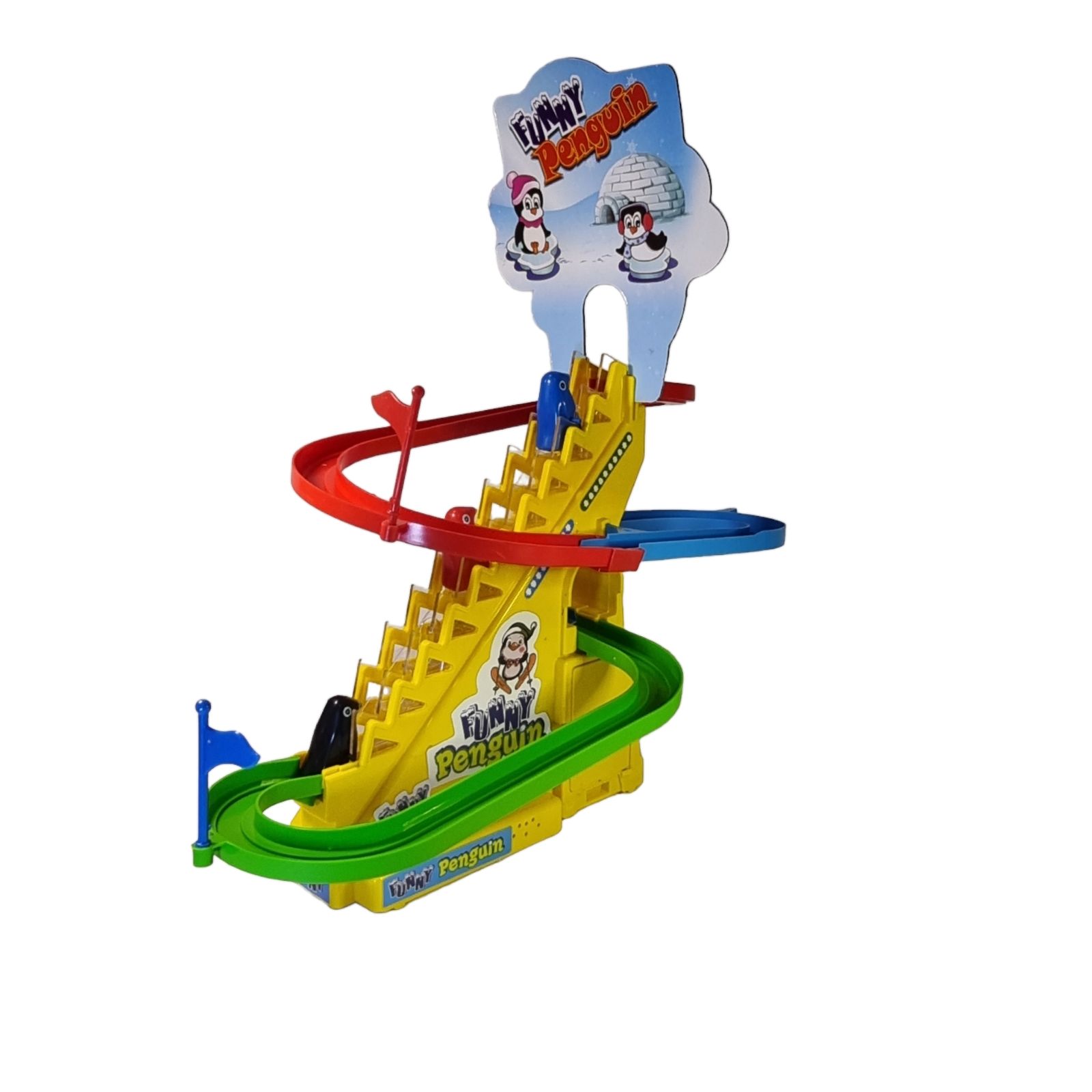 اسباب بازی مدل پله برقی پنگوئن -  - 3