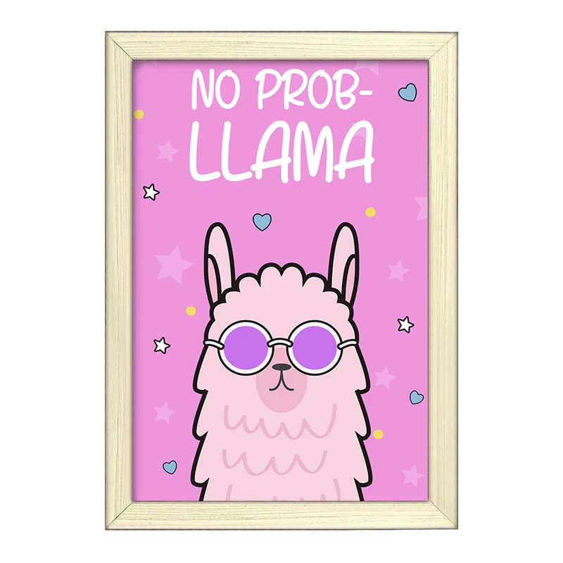 تابلو خندالو طرح لاما کد 29563