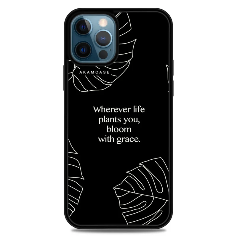 کاور آکام مدل AMC-WA12PROMAX-QOUTES8 مناسب برای گوشی موبایل اپل iPhone 12 Pro Max