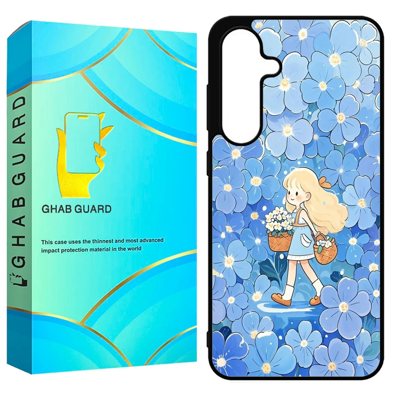 کاور قاب گارد طرح دختر مدل GS25FE مناسب برای گوشی موبایل سامسونگ Galaxy S25 FE 