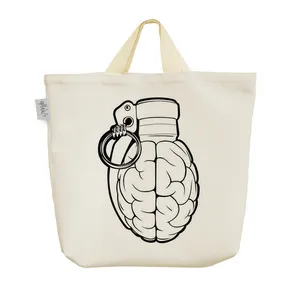 ساک خرید خندالو مدل مغز نارنجک کد 5563