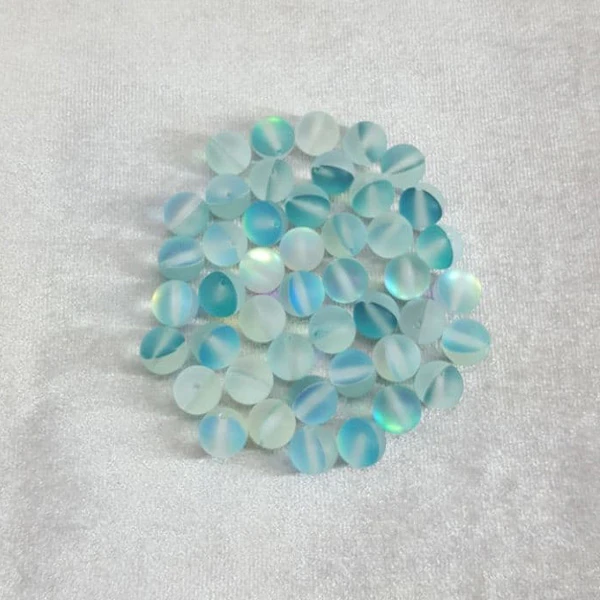 ریسه سنگ اوپال مدل شب تاب کد 8410 مجموعه  48 عددی