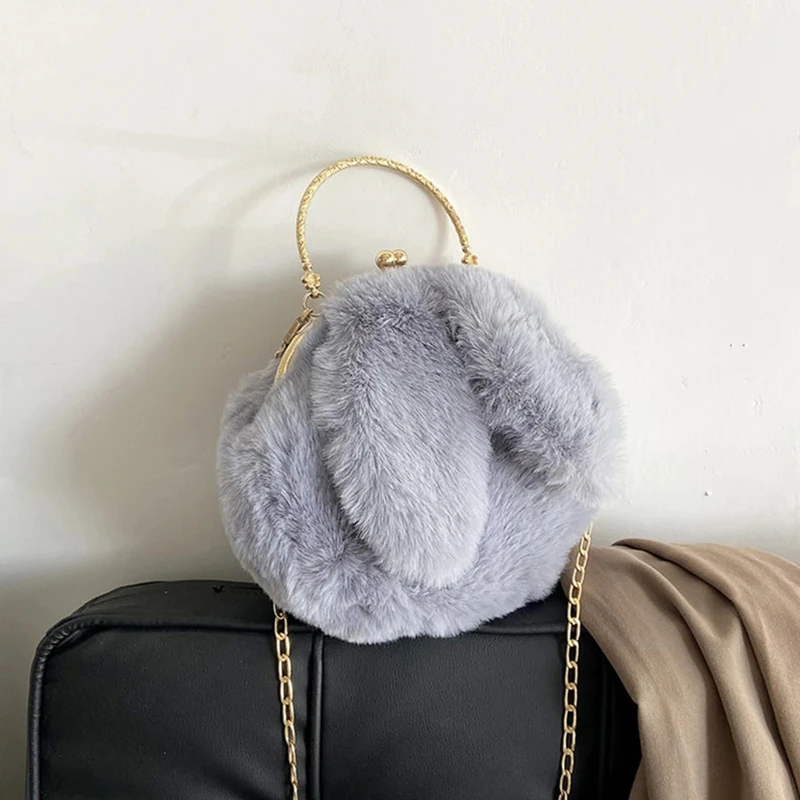 عکس شماره 3 : کیف رودوشی دخترانه مدل پولیشی طرح خرگوشی کد 101024