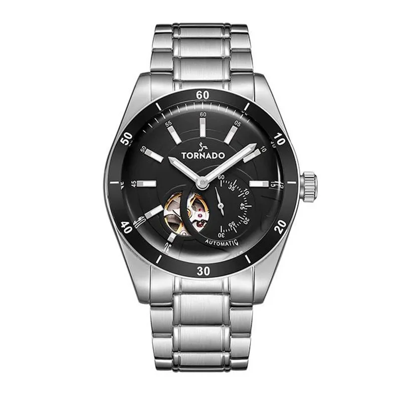 ساعت مچی عقربه‌ای مردانه تورنادو مدل T23302-SBSB