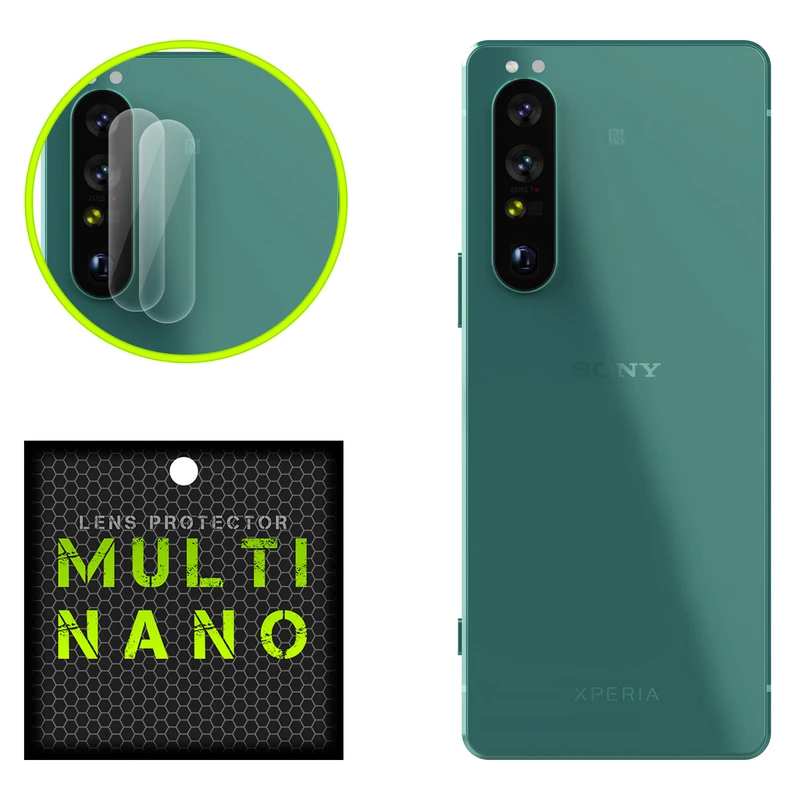 محافظ لنز دوربین مولتی نانو مدل X-L2N مناسب برای گوشی موبایل سونی Xperia 1 IV بسته دو عددی