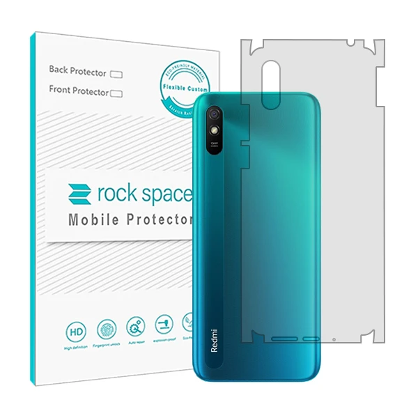 محافظ پشت گوشی شفاف راک اسپیس مدل HyGEL مناسب برای گوشی موبایل شیائومی Redmi 9i
