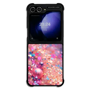 AKAM AMC-WSGZFLIP5-SPARKLY-16 Cover For Samsung Galaxy Z Flip 5