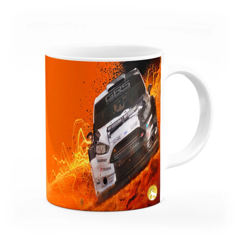 ماگ هومرو طرح ماشین رالی دریفت مدل MG7052