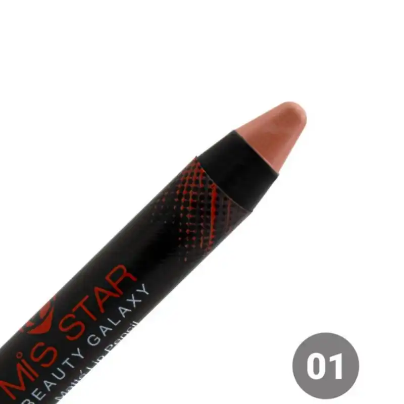 رژ لب مدادی میس استار شماره 01