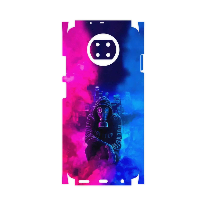 برچسب پوششی ماهوت مدل Smoke Rainbow Digital Art 2-FullSkin مناسب برای گوشی موبایل شیائومی Redmi Note 9T