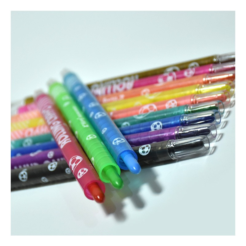 پاستل 12 رنگ یالونگ مدل پیچی طرح ماشین کد 232306