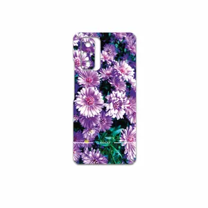 MAHOOT Purple-Flower Cover Sticker for Xiaomi Redmi Note 10 Pro Max