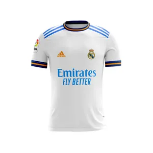 تی شرت ورزشی مردانه مدل رئال مادرید 2021