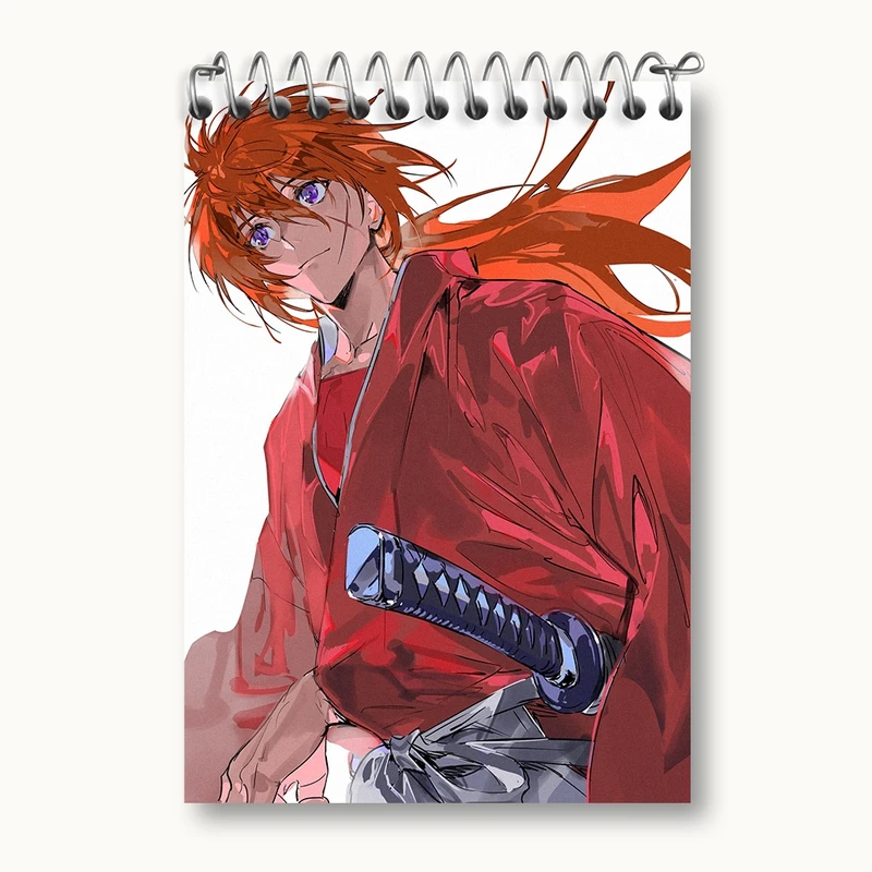 دفتر یادداشت 50 برگ خندالو مدل انیمه رورونی کنشین کد 34899