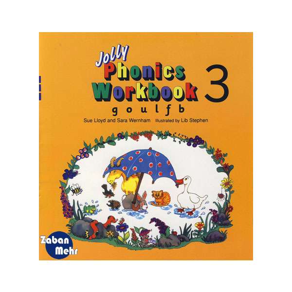 کتاب Jolly Phonics Workbook Book 3 اثر جمعی از نویسندگان انتشارات زبان مهر