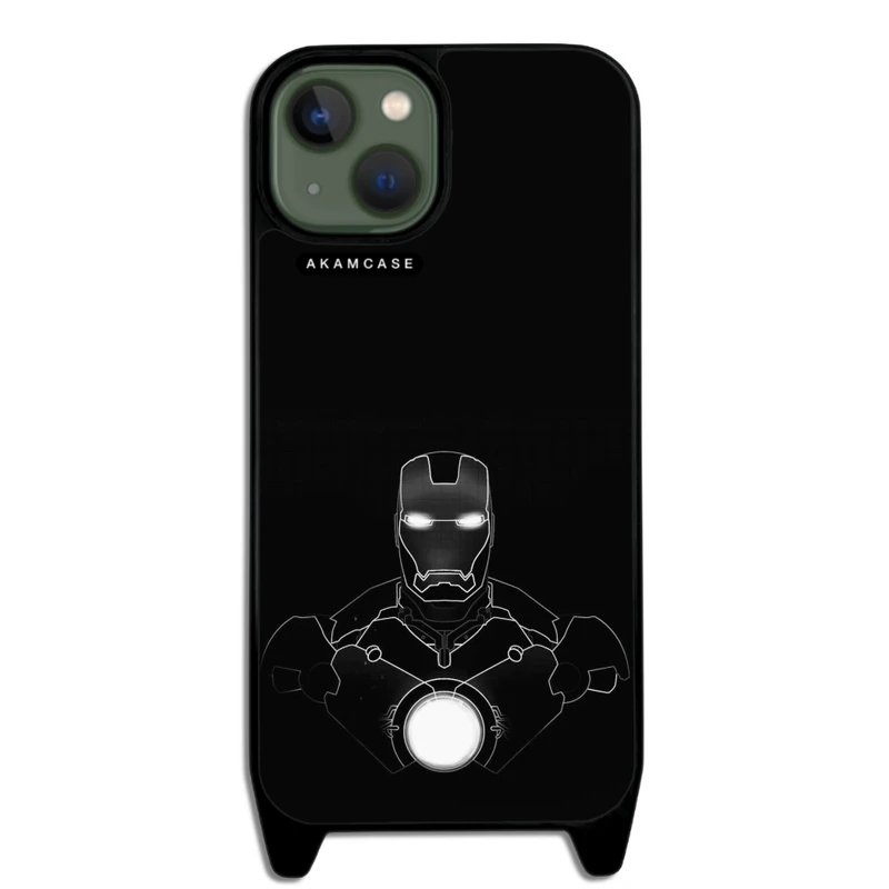 کاور آکام مدل AMC-WLA13-IRON MAN4 مناسب برای گوشی موبایل اپل iPhone 13