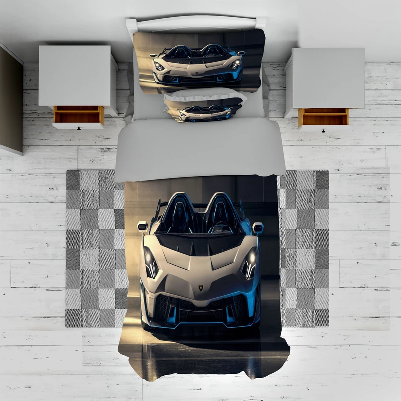 سرویس روتختی مدل Lamborghini TXY213 تک نفره 5 تکه