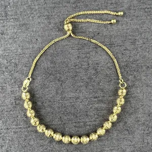 دستبند طلا 18 عیار زنانه دوست خوب مدل dk099