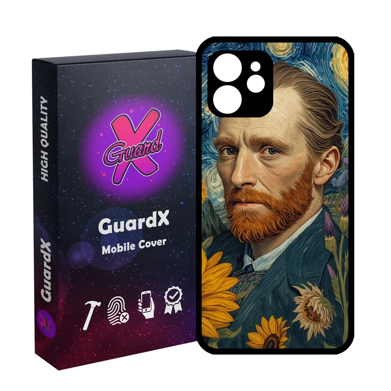 کاور گارد ایکس طرح Van Gogh مدل 10991 مناسب برای گوشی موبایل اپل iPhone 12