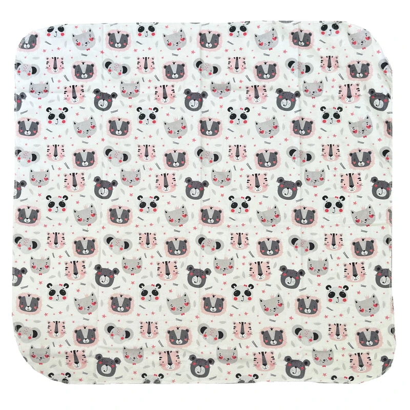 خشک‌کن نوزاد تیک مک مدل حیوانات سایز 65*72 سانتی‌متر